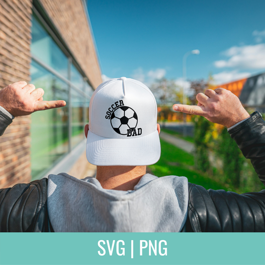 Soccer Dad SVG and PNG Cut Files