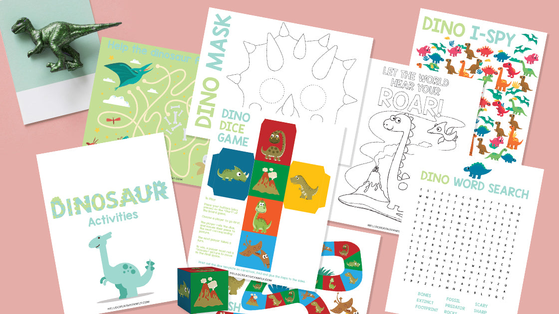 Dinosaur Activities Printables