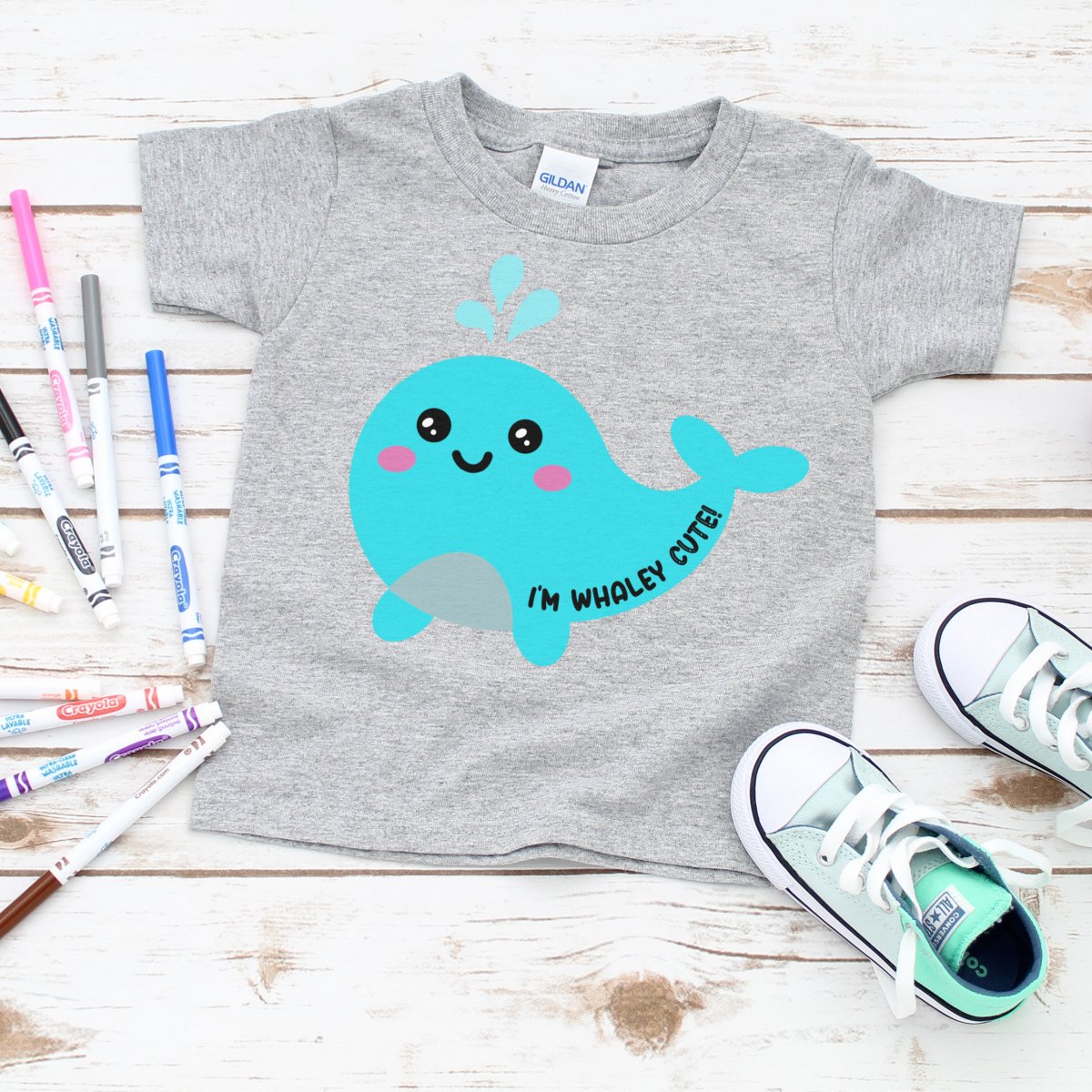 Cute Kawaii Ocean Animals Bundle SVG Cut File and PNG