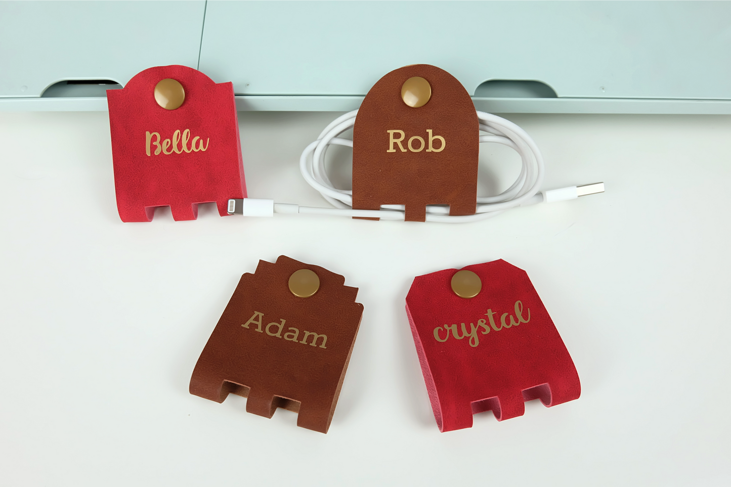 Leather Cord Keeper - Instructional E-Book & SVG Cut file