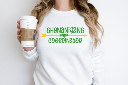 Shenanigans Coordinator SVG and PNG Cut File