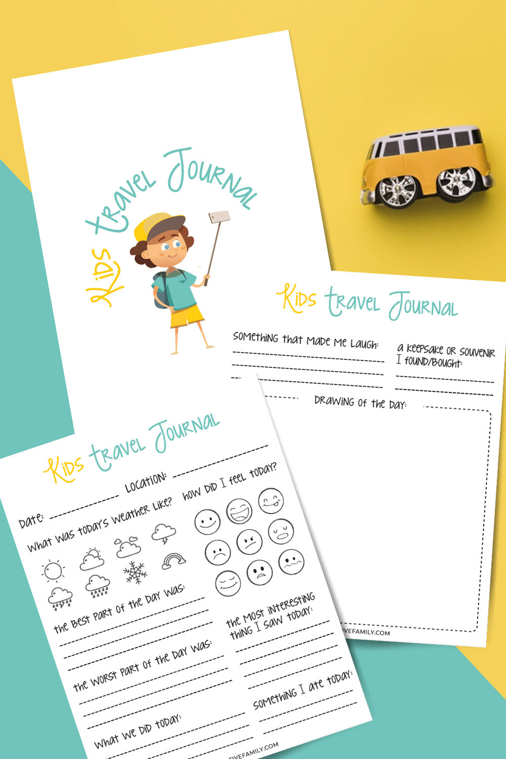 Kids Travel Journal Printable