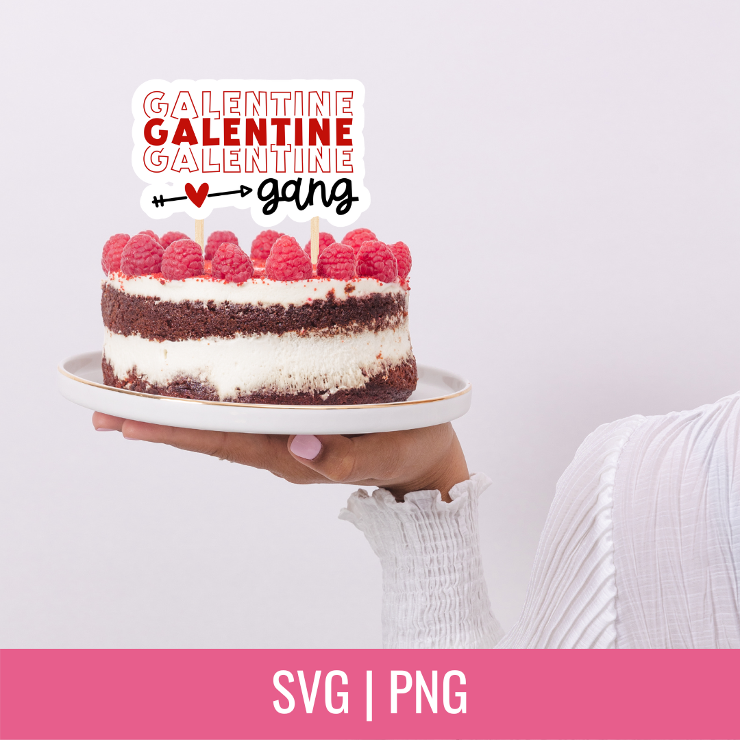 Galentine Gang SVG and PNG Cut file