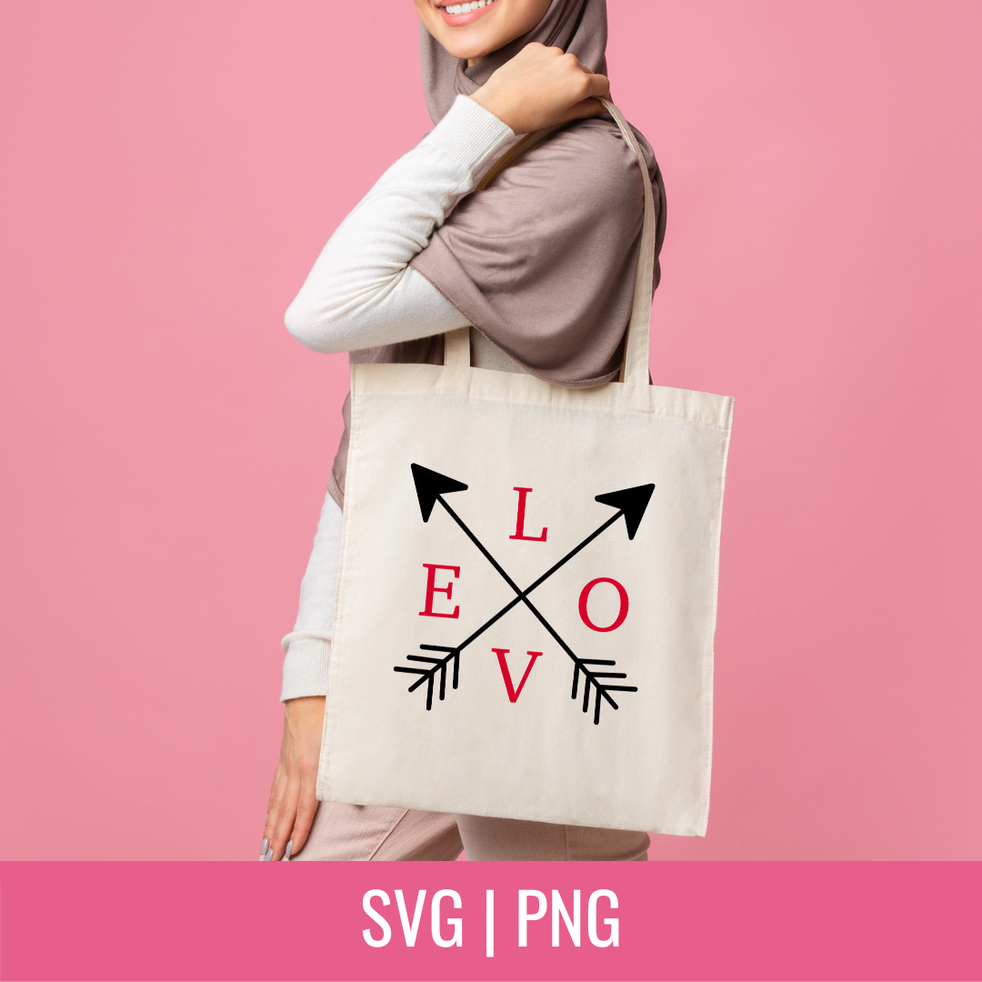 Love Arrows SVG and PNG Cut file