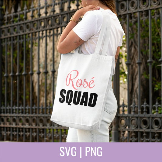 Rose Squad SVG and PNG Cut File