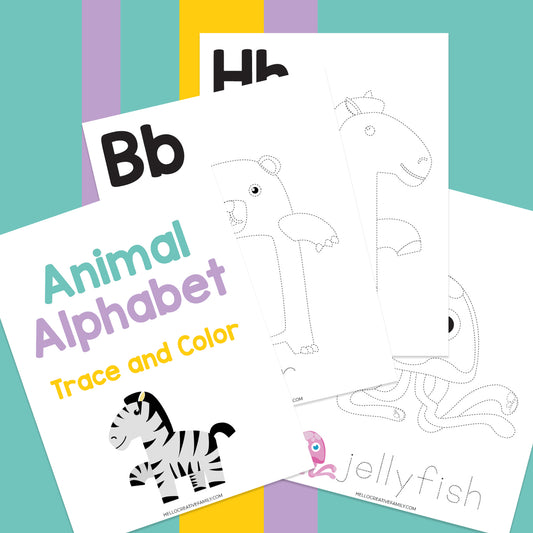 Animal Alphabet Printables
