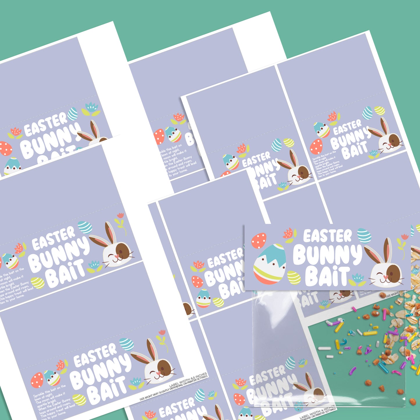 Easter Bunny Bait Printable