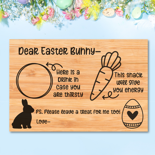 Easter Bunny Tray SVG and PNG Cut files