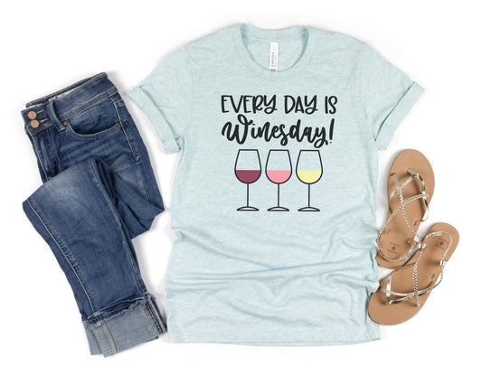 Every Day Is Winesday SVG and PNG Cut file