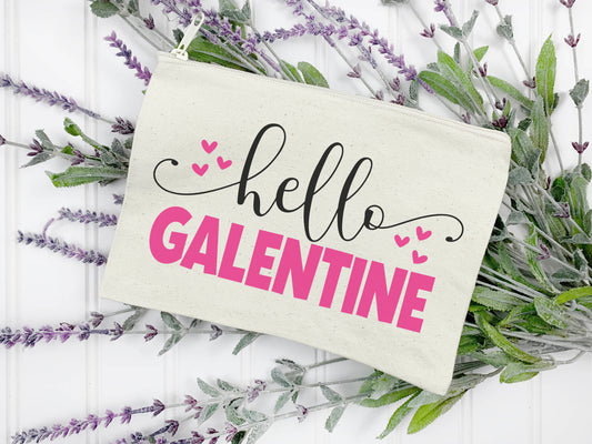 Hello Galentine SVG and PNG Cut file