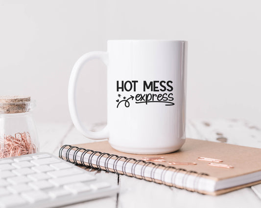 Hot Mess Express SVG and PNG Cut File