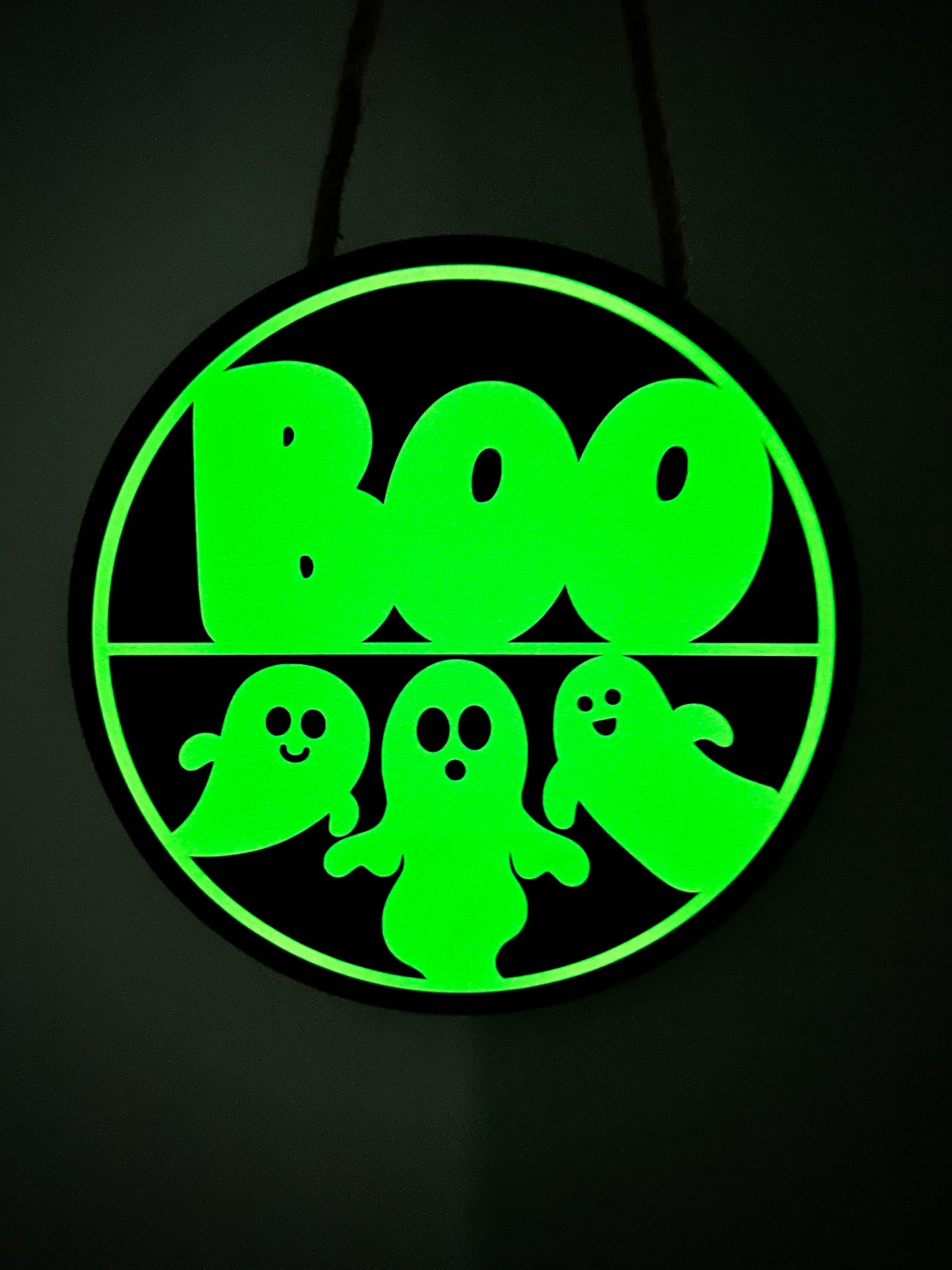 Boo Ghost Sign Cut file and PNG