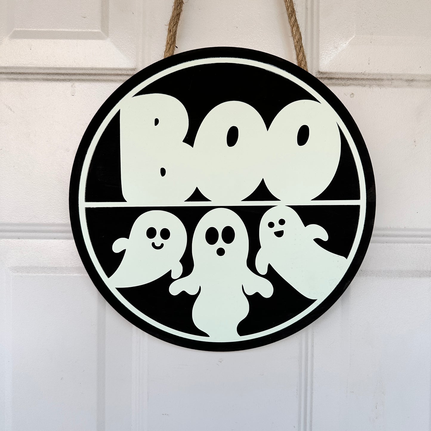 Boo Ghost Sign Cut file and PNG