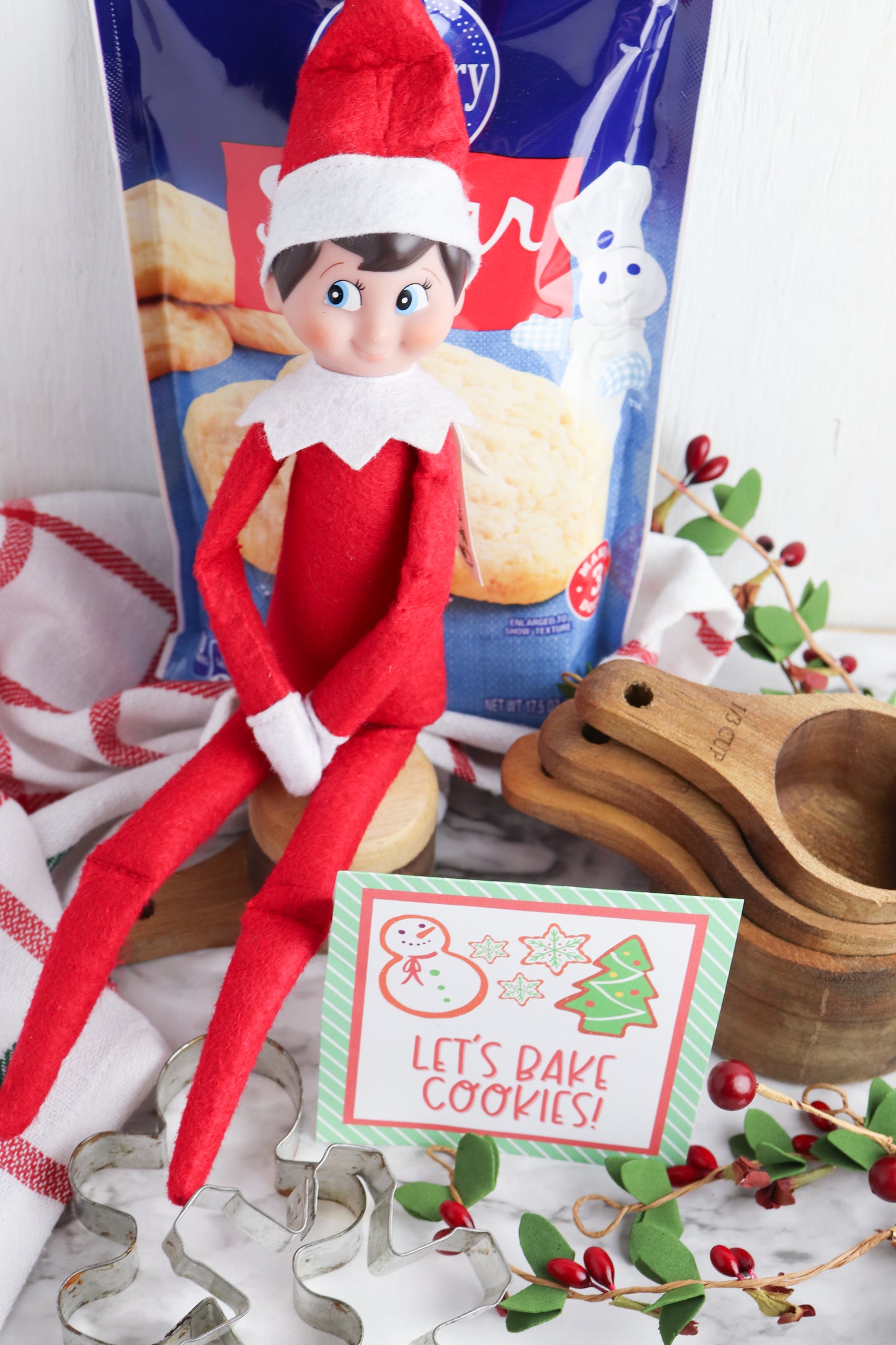 Elf On The Shelf Hot Chocolate and Let's Bake Cookies Printables
