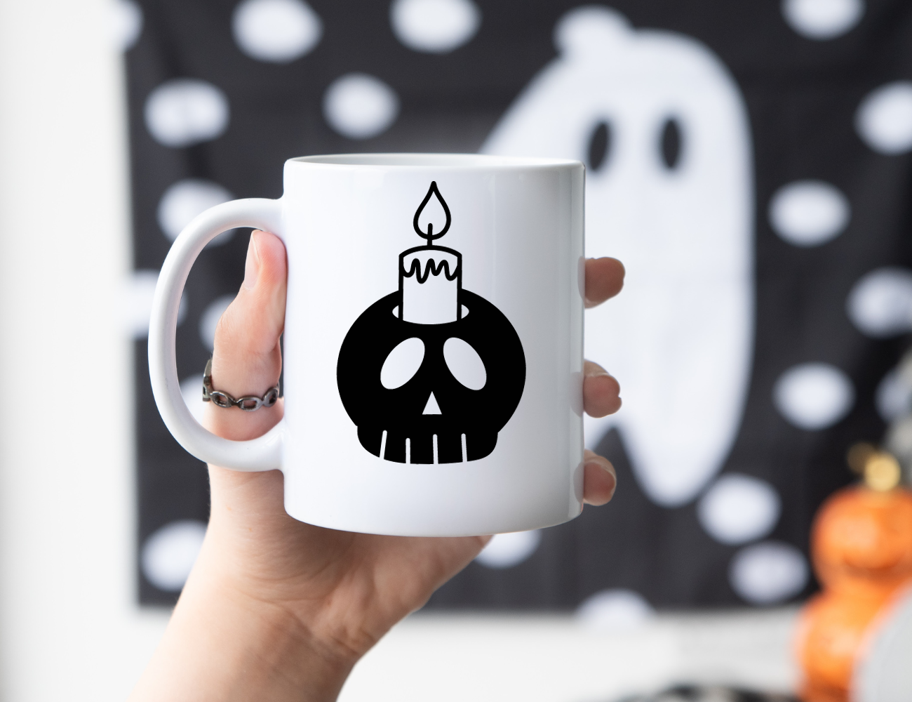 Skull Candles SVG and PNG Cut Files