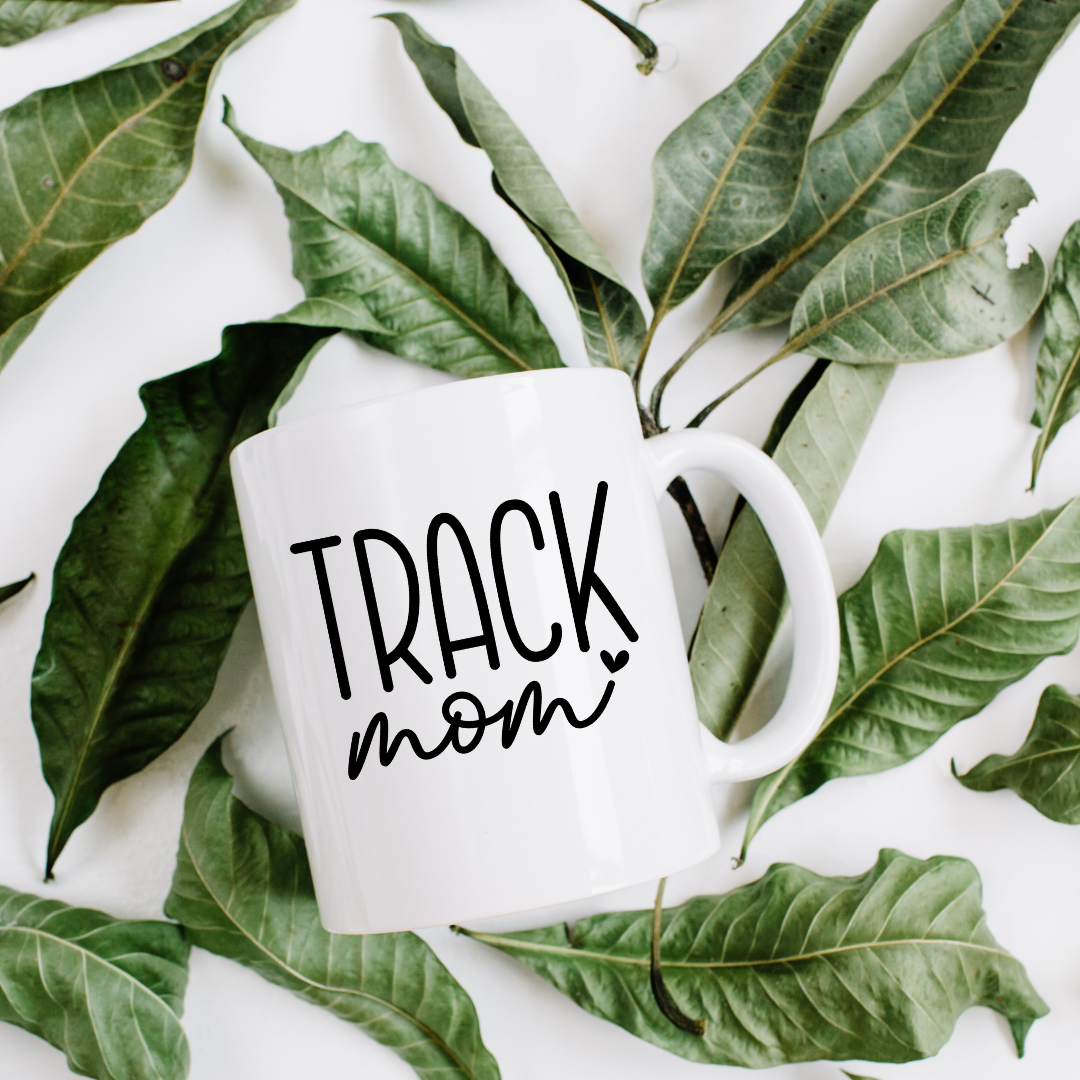 Track Mom SVG and PNG Cut Files