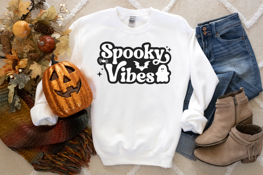 Spooky Vibes Cut file and PNG