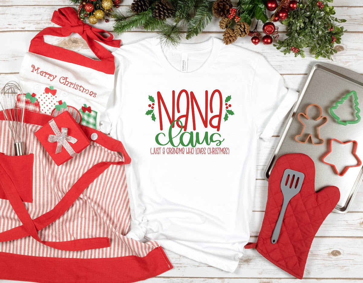 Claus Family SVG Cut File and PNG Bundle